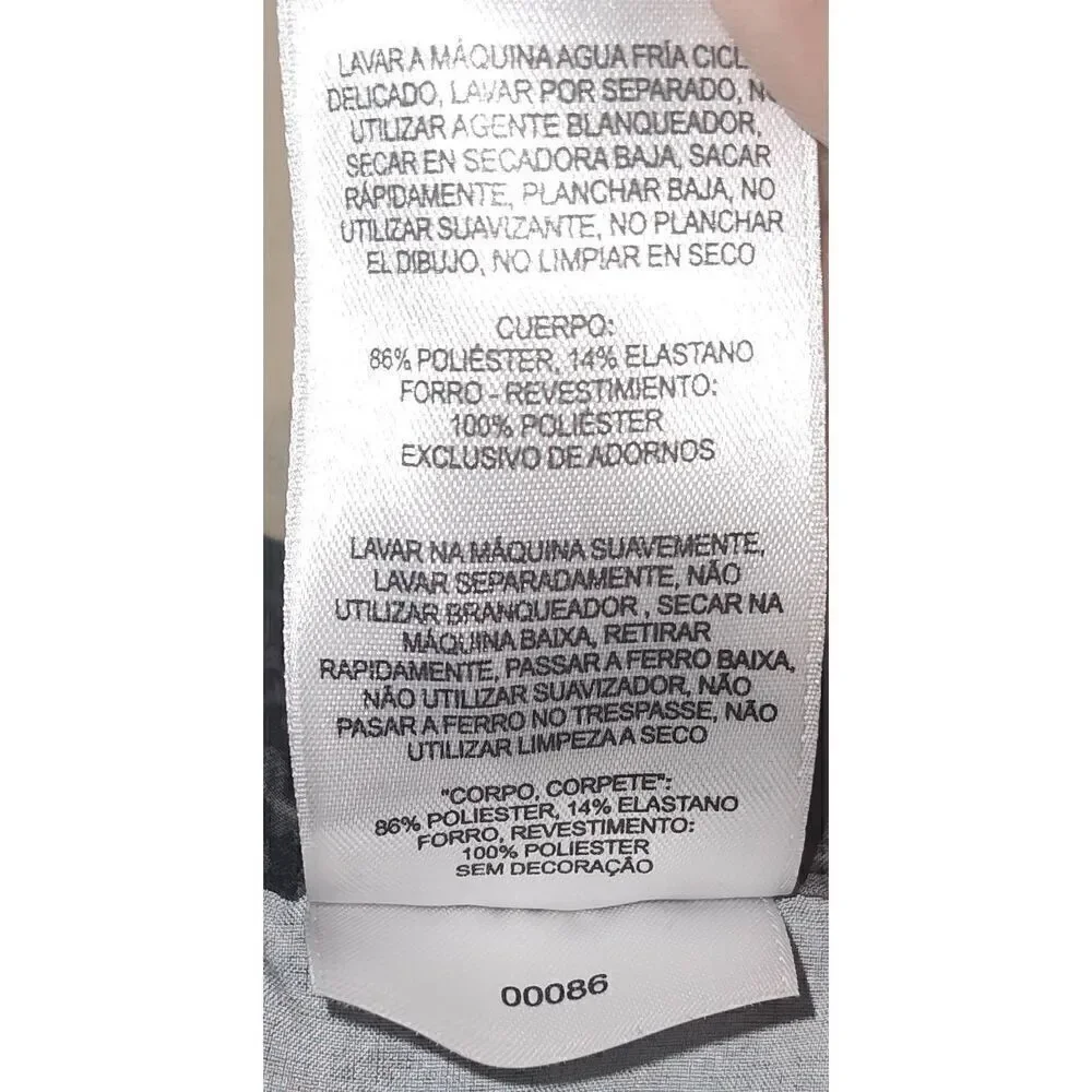 Columbia Skirt Womens Large Black Grey Print Bound Around Mini Wrap Zip Pocket A